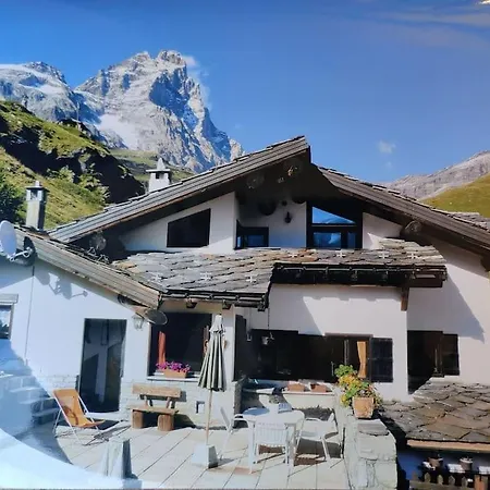 Apartment Skichaletcervinia 7p Ski In Ski Out Aan Piste Nr. 5 Uitzicht Matterhorn *