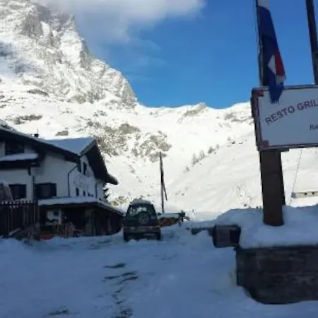 Skichaletcervinia 7p Ski In Ski Out Aan Piste Nr. 5 Uitzicht Matterhorn Breuil-Cervinia