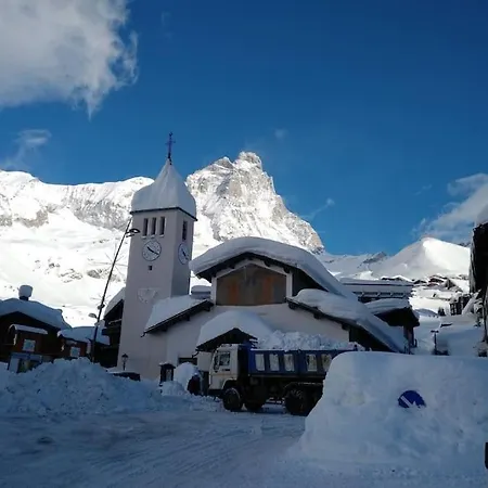 Skichaletcervinia 7p Ski In Ski Out Aan Piste Nr. 5 Uitzicht Matterhorn Apartment Breuil-Cervinia